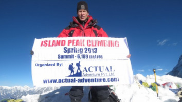 EBC with Island Peak Climbing