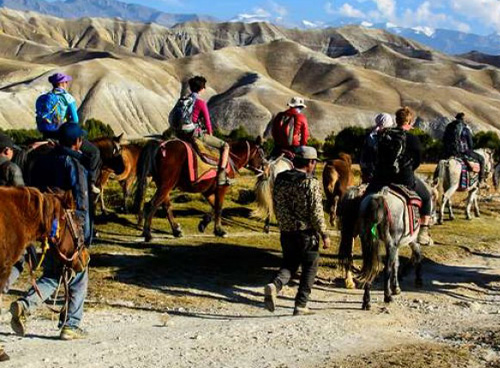 Book Mustang Horse Trek Nepal