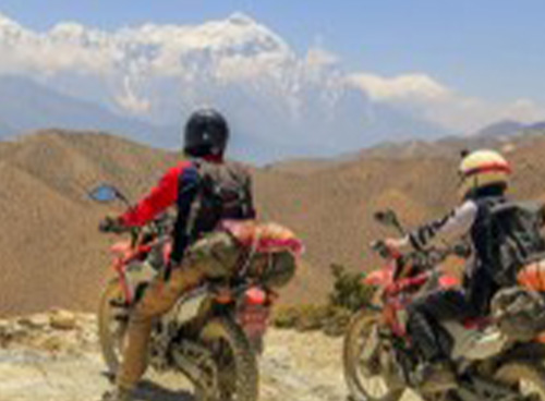 Kathmandu motor bike tour