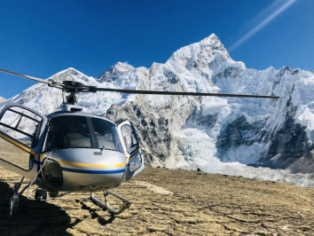 Everest Base camp Helicopter Tour with Landing in HEV Best Himalayan Experience