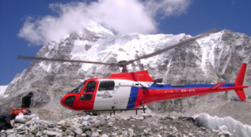 Everest Base camp Helicopter Tour with Landing in HEV Best Himalayan Experience