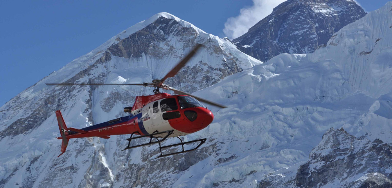 Kathmandu to Lukla Drop By Helicopter