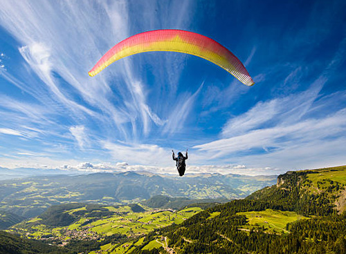Paragliding in Pokhara